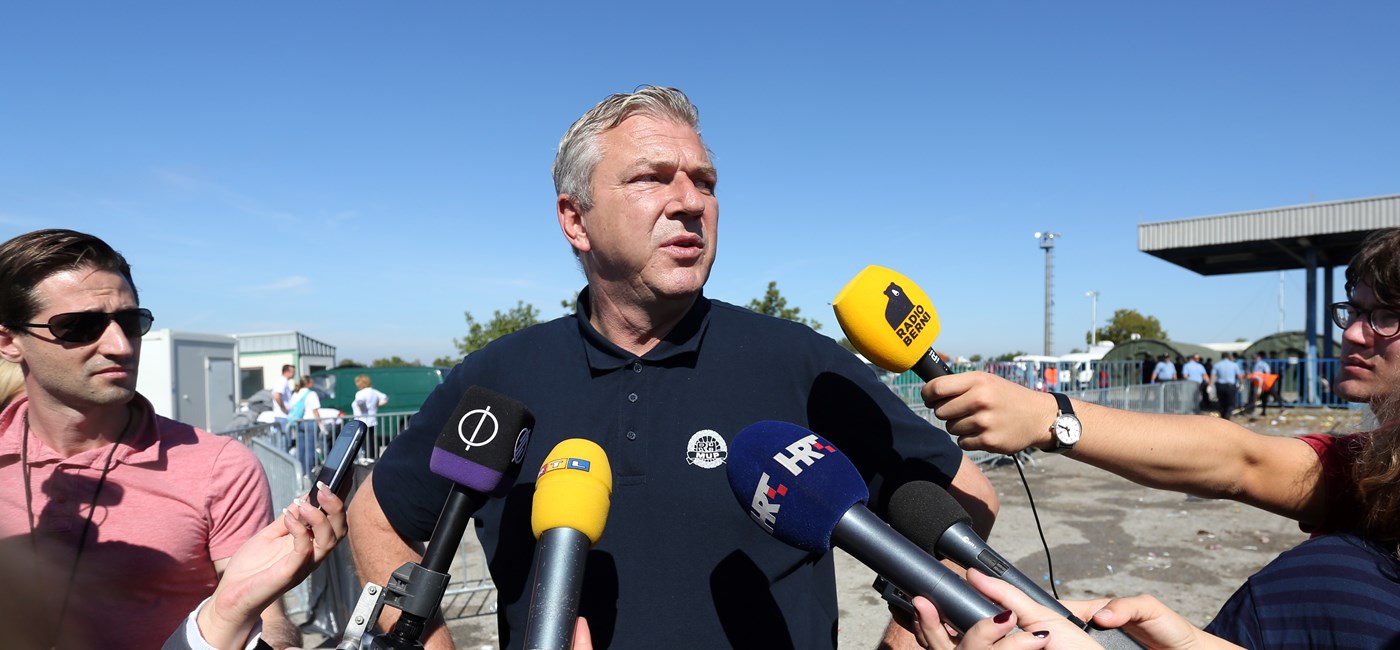 Interior Minister Ostojic says Croatia proves it is a humane and civilised country